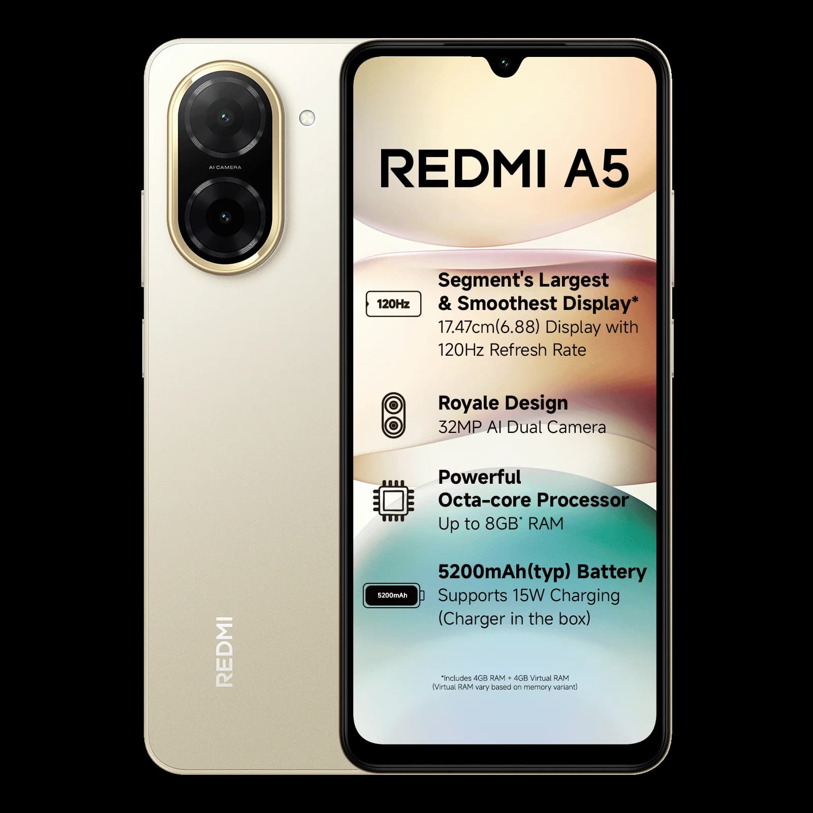 Redmi A5 view 6